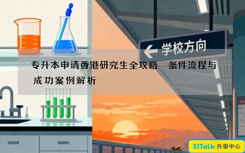 专升本申请香港研究生全攻略 条件流程与成功案例解析